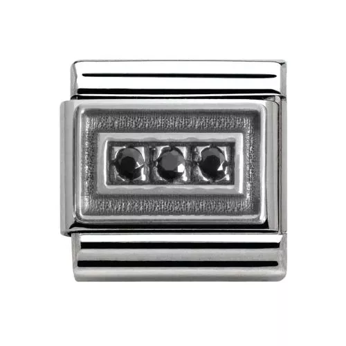 Nomination Classic Hopea Musta ZK Palkki 330314/04-1