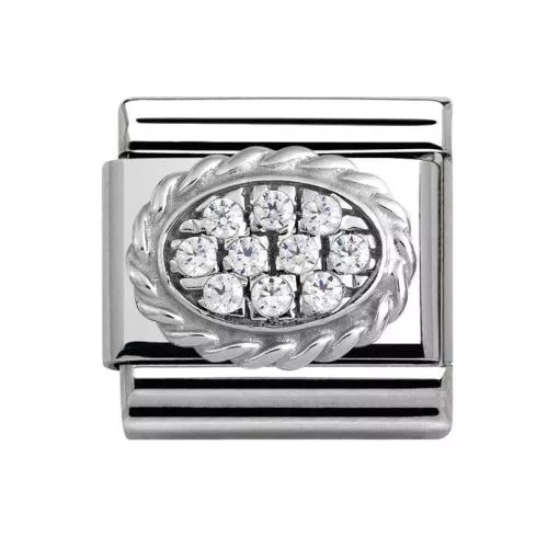 Nomination Classic Silver Oval / kirkas 330316/03-1