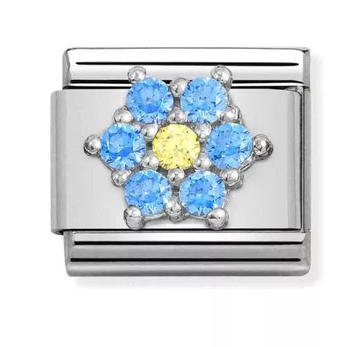 Nomination Classic Silvershine kukka 330322/04-1