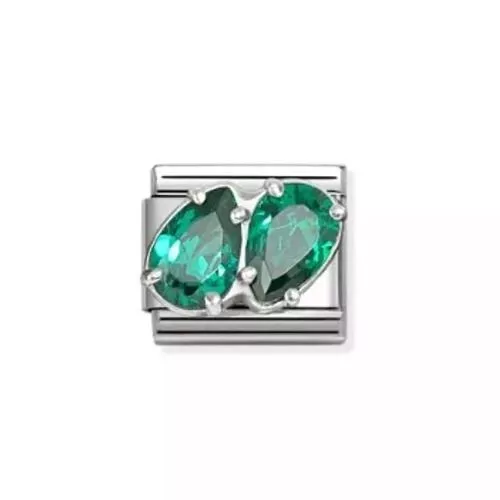 Nomination Classic Green Double Drop 330329/12