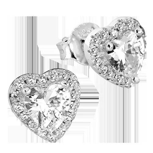 Silber  Zucht Ohrringe PESS0698-1