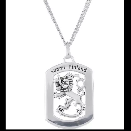 Silber Finnland Halskette SPC07850-00-OX-1
