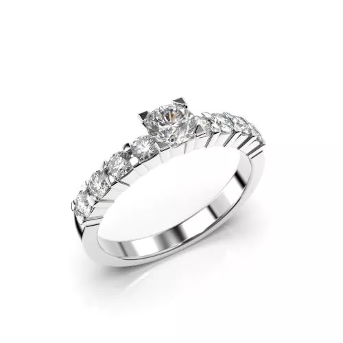 Festive Sophia Solitaire timanttisormus, platina 351-067-PT