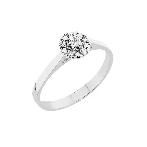 Romanssi Halo -timanttisormus 3620.1-1