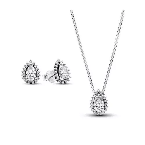 Pandora Sparkling Pear Halo korusetti -1