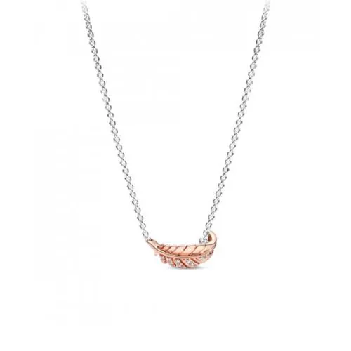 Pandora Floating Curved Feather -kaulakoru 45 cm 382575C01-45-1