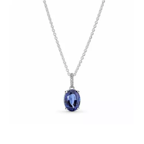 Pandora Sparkling Statement Halo -kaulakoru 390055C01-45