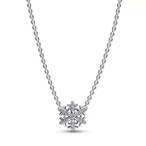 Pandora Moments Sparkling Snowflake kaulakoru 392371C01-45-1