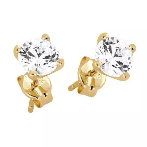 Kultaiset tappikorvakorut 4-12889/5-1