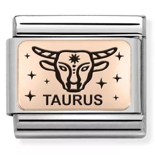 Nomination Classic Rose Gold horoskooppi Härkä  430112/02-1