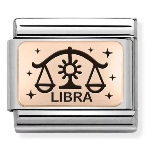 Nomination Classic Rose Gold horoskooppi Vaaka 430112/07-1