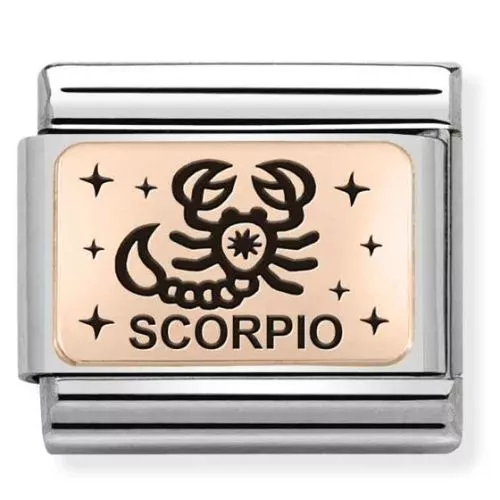 Nomination Classic Rose Gold horoskooppi Skorpioni 430112/08-1