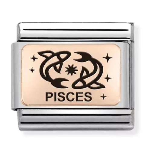 Nomination Classic Rose Gold horoskooppi Kalat 430112/12-1