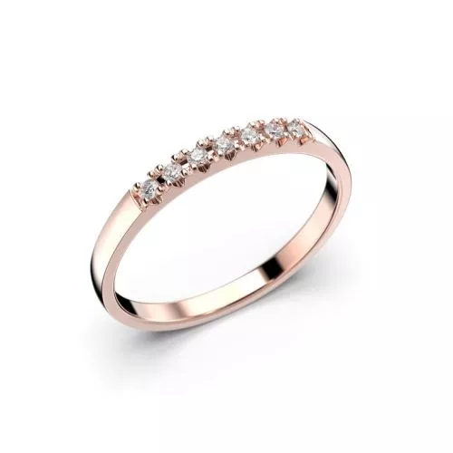 Festive Victoria timanttisormus 0,07ct 14-433-007-PK-HSI1-1