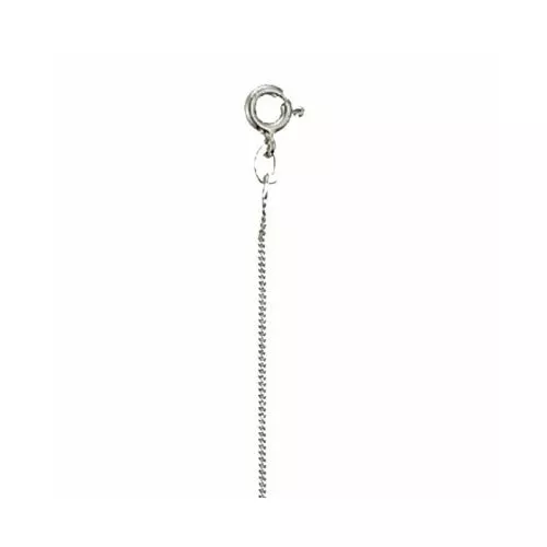 Valkokultainen panssariketju 45 cm 14K 501.1130 45 WG-1