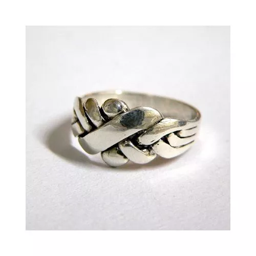 Hopeinen pirunnyrkkisormus 5104115-3