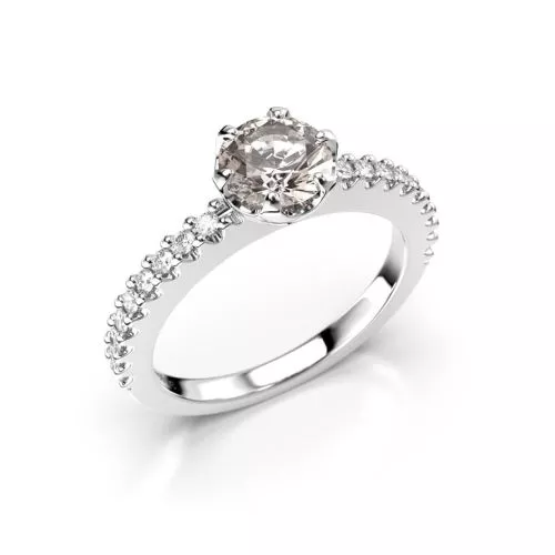 Festive Juliette timanttisormus / morganiitti 14-517-088M-VK-HSI1-1