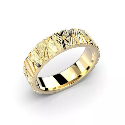 Festive Rautapuu timanttisormus 14-518-006B-KK-1