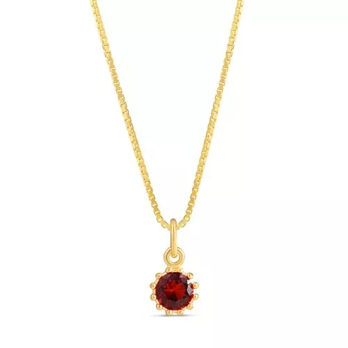 Lempikoru Nuppu kaulakoru, punainen 5207703450-1