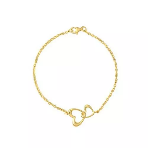 Lempikoru Onnenkantaja rannekoru, kullattu 5505100190-1