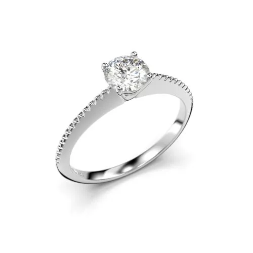 Festive Larissa timanttisormus, platina 555-050-PT