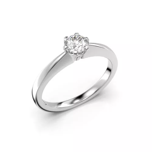 Festive Vivian timanttisormus, platina 557-030-PT