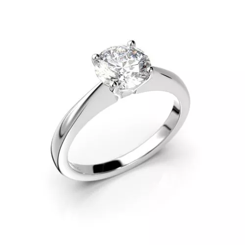 Festive Vanessa timanttisormus, valkokulta 558-100-VK