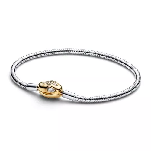 Pandora Snake Clasp & Chain Armband 17 cm 563683C01-1