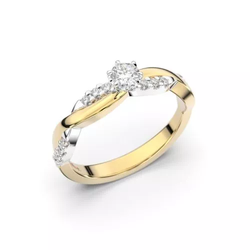 Festive Teresa timanttisormus 14-569-030-KV-HSI1-1