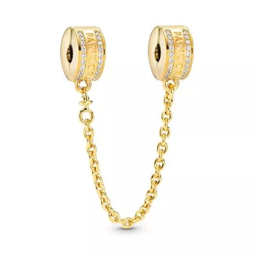 Pandora Logo Safety Chain Clip Charm turvaketju 768642C01-05-1