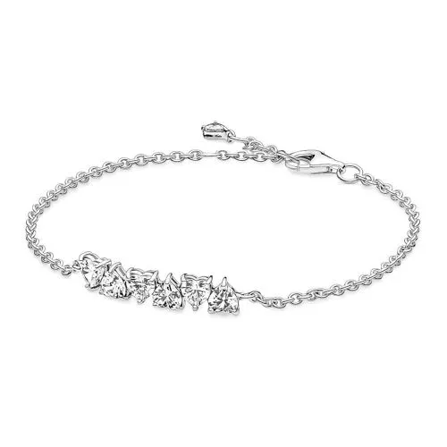 Pandora Timeless Sparkling Endless Hearts Armband 18cm 591162C01-1