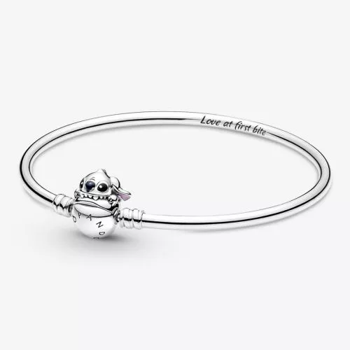 Pandora Moments Disney Stitch Biting Clasp Bangle rannekoru 17 cm  591683C01-17-1