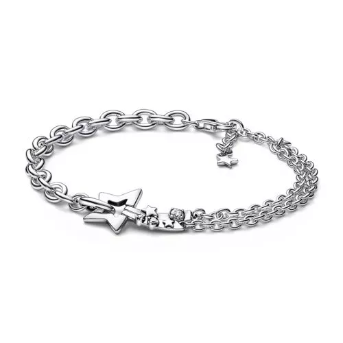 Pandora Shooting Star Double Chain rannekoru 18 cm  592409C01-1