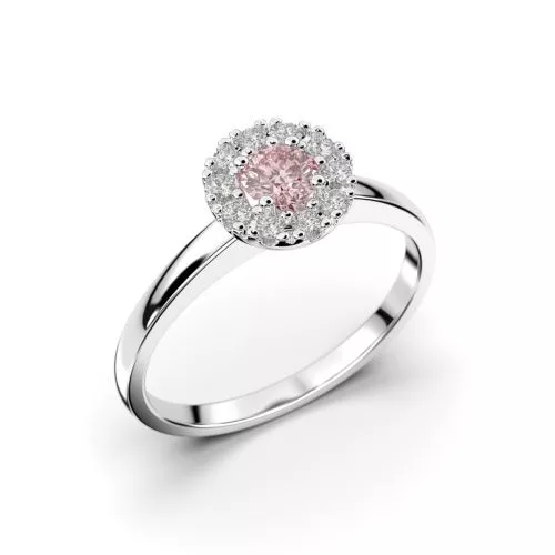 Festive Annabella Morganiitti timanttisormus, platina 598-028M-PT