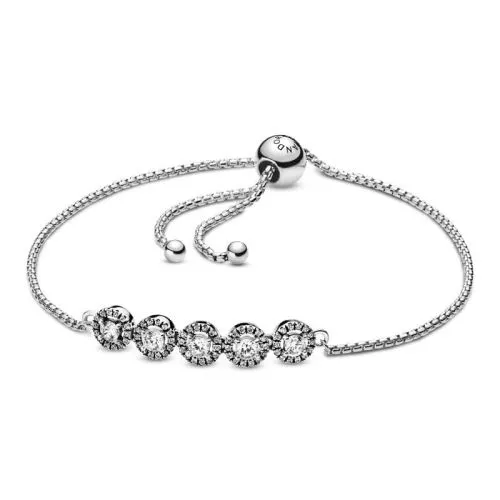 Pandora Round Sparkle -rannekoru 598510C01-1