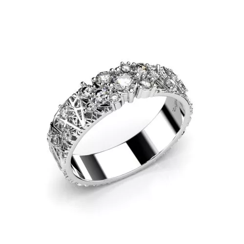 Festive Routa Rakka timanttisormus, platina 627-033-PT