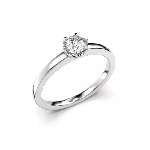 Festive Adele timanttisormus, platina 651-030-PT