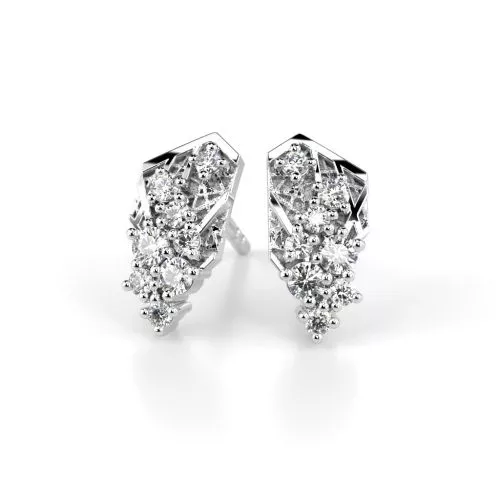 Festive Routa Rakka timanttikorvakorut, platina 656-021-PT