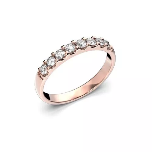 Festive Juliette timanttisormus, punakulta 660-032-PK