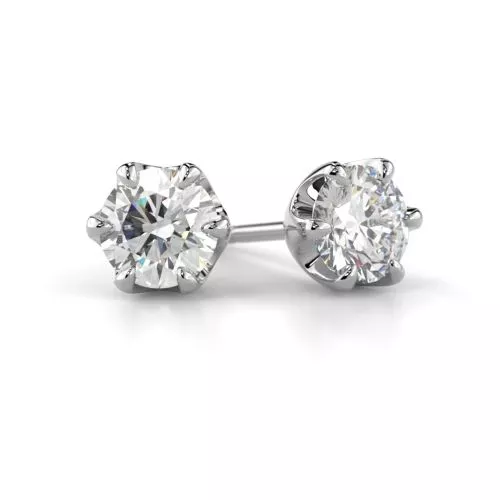 Festive Adele timanttikorvakorut, platina 670-100-PT