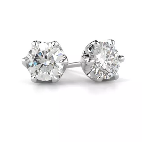 Festive Adele timanttikorvakorut, platina 670-140-PT