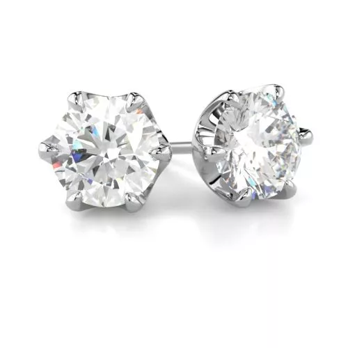 Festive Adele timanttikorvakorut, platina 670-200-PT