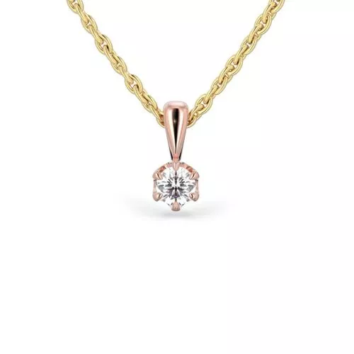 Festive Adele riipus, punakulta 671-010-PK