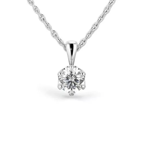 Festive Adele riipus, valkokulta 671-050-VK