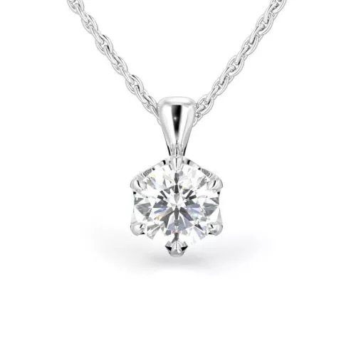 Festive Adele riipus, valkokulta 671-100-VK