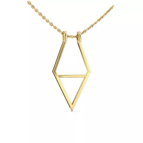 Festive Ringholder kaulakoru, L keltakulta 681-000L-KK