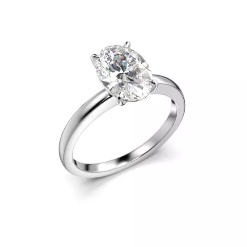 Festive Selena timanttisormus, valkokulta 683-150-VK