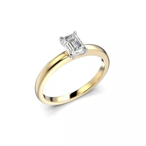 Festive Serena timanttisormus, kelta- ja valkokulta 684-050-KV