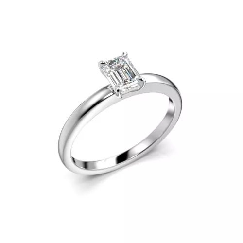 Festive Serena timanttisormus, platina 684-050-PT