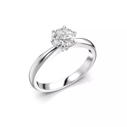 Festive Classic timanttisormus, platina 686-070-PT